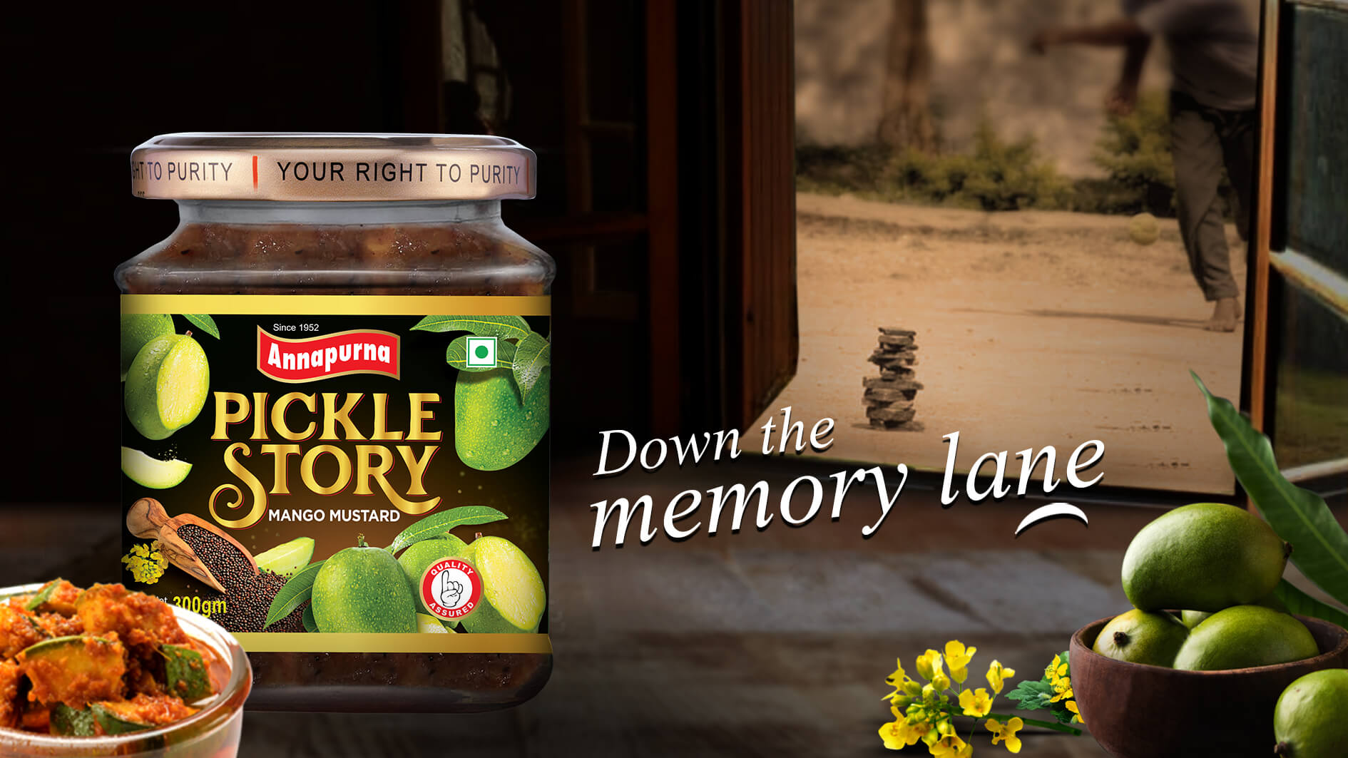 Annapurna Pickle Story Blog Banner