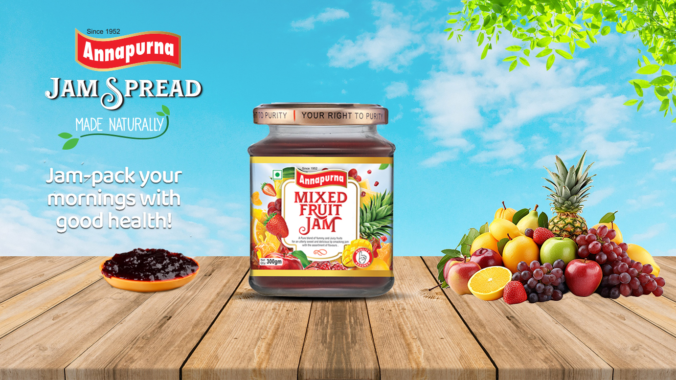 Annapurna mixed fruit jam