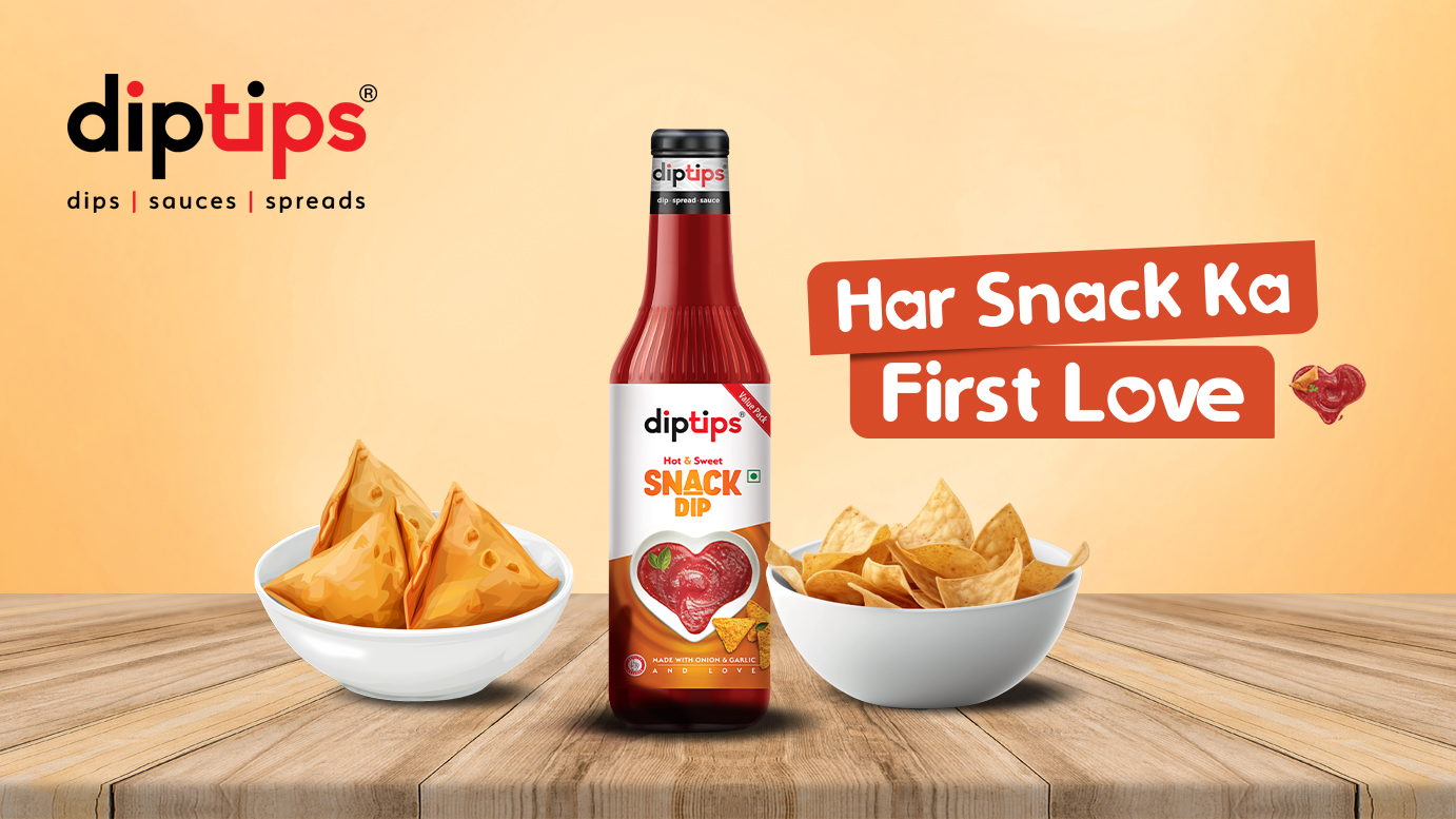 DipTips snack dip
