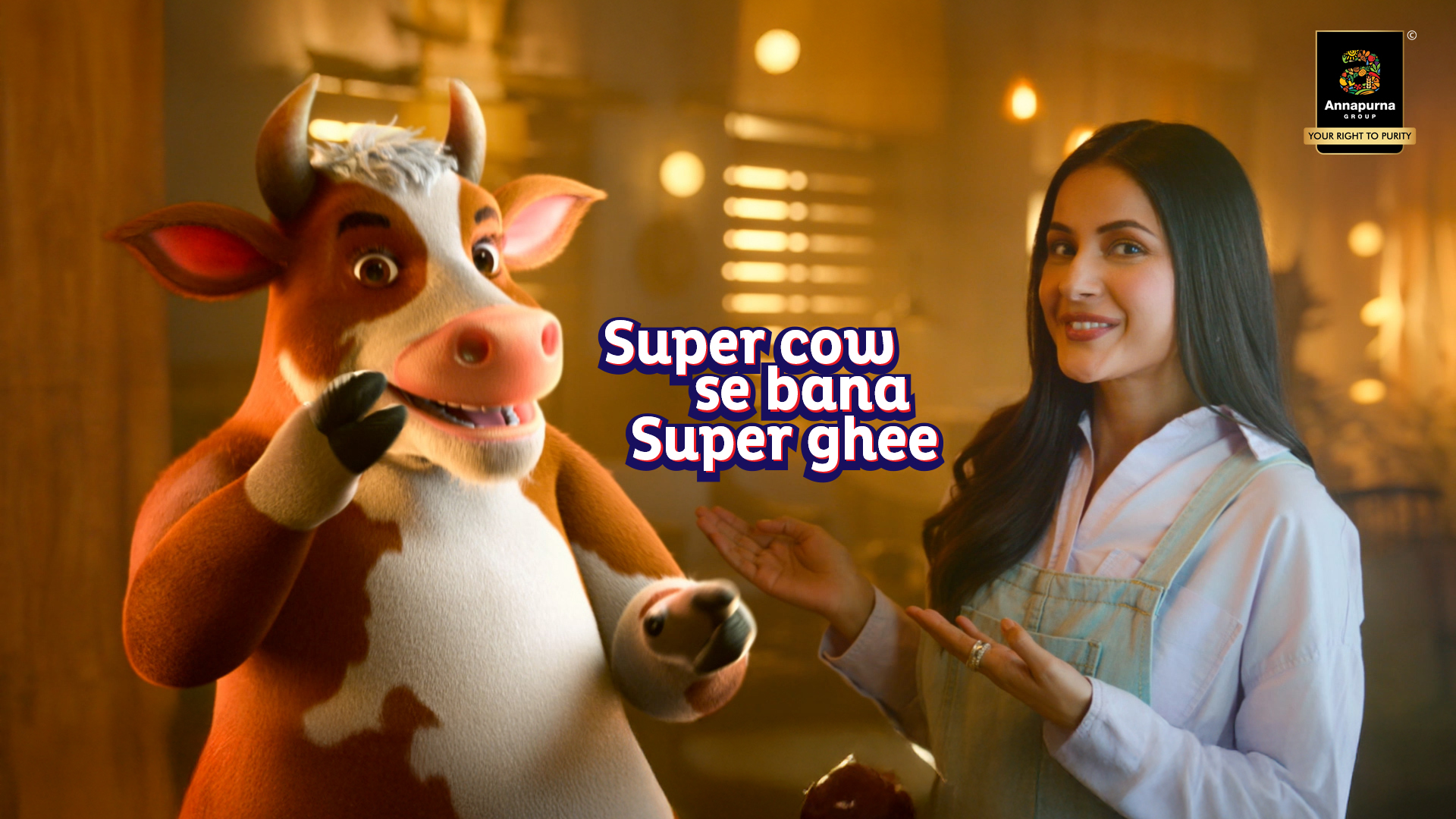 Super Cow Se Bana Super Ghee