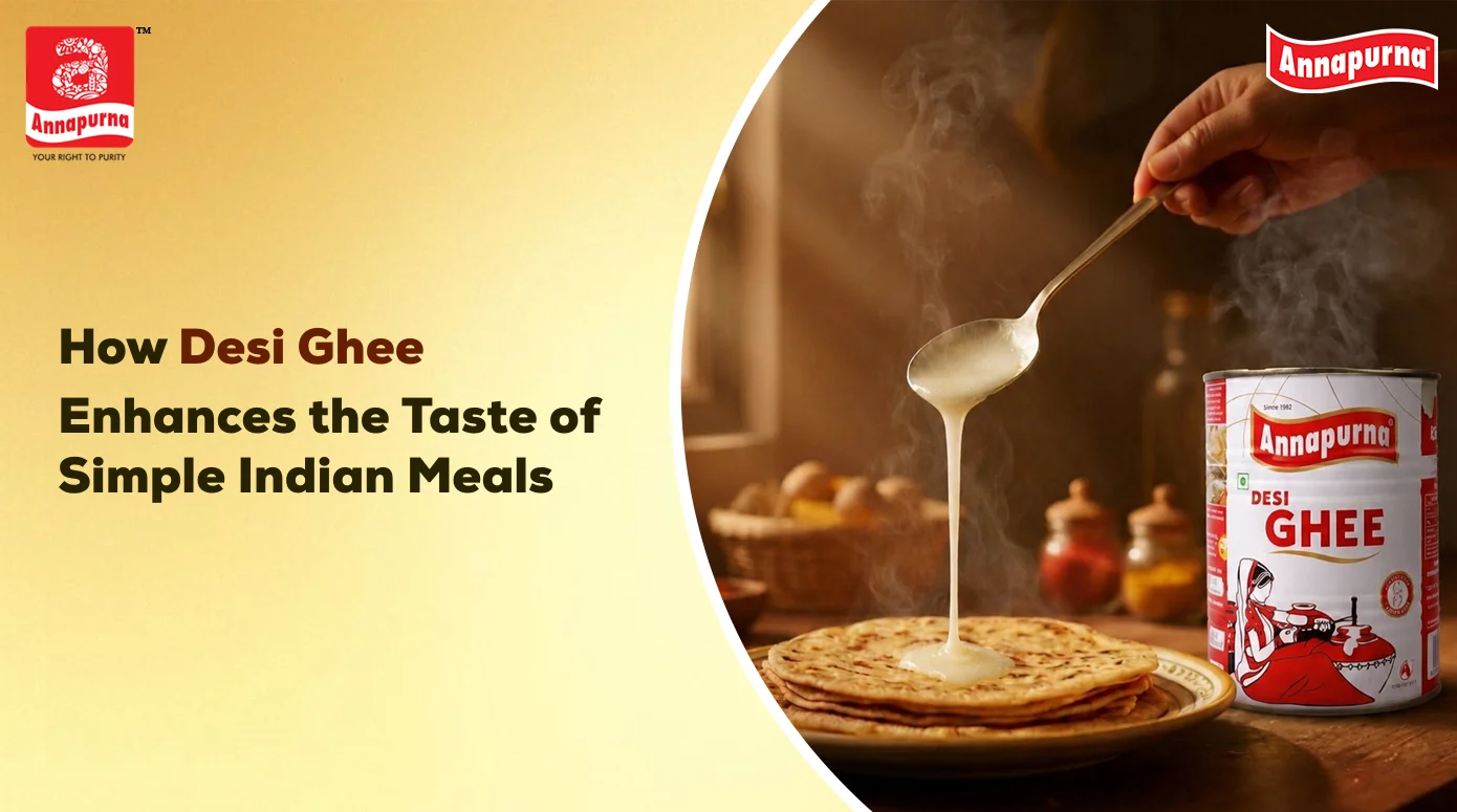 How Desi Ghee Enhances Simple Indian Meals
